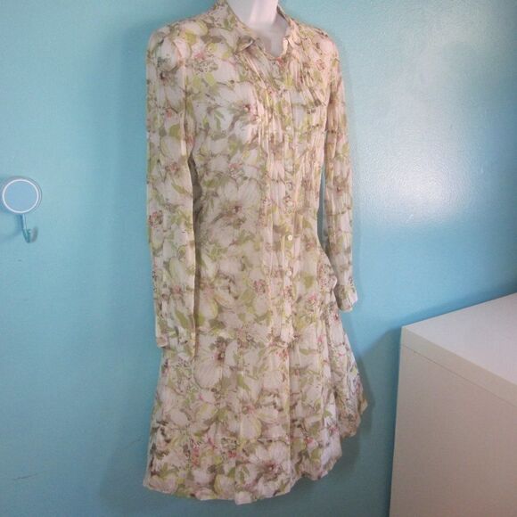 Pendleton Womens Cotton / Silk Lightweight Knee Length Floral Skirt Size 10P - Picture 5 of 12